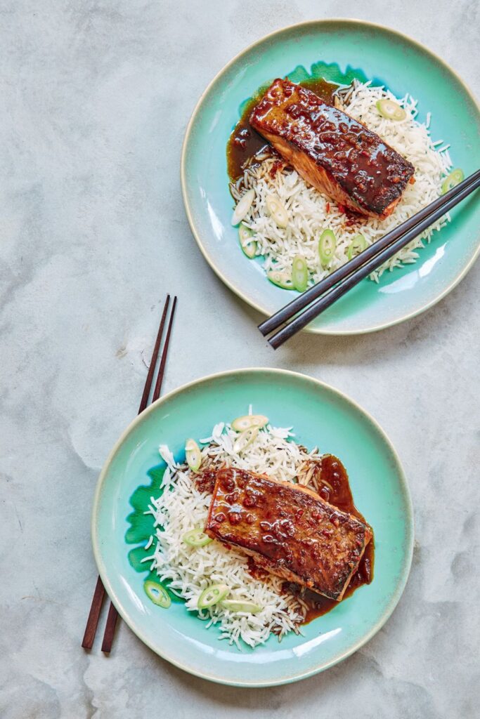 Mary Berry Ginger Teriyaki Salmon