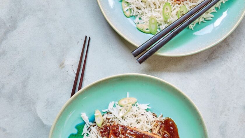 Mary Berry Ginger Teriyaki Salmon