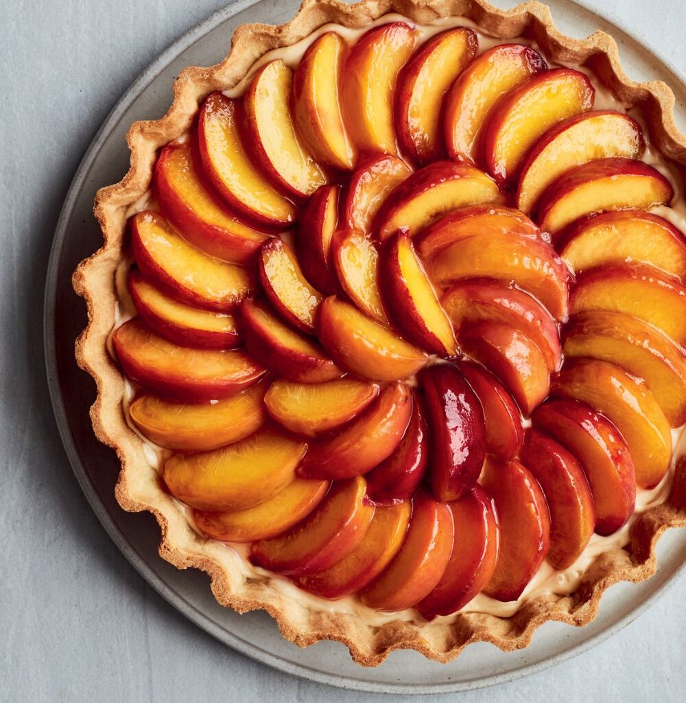 Mary Berry Glazed French Peach Tart