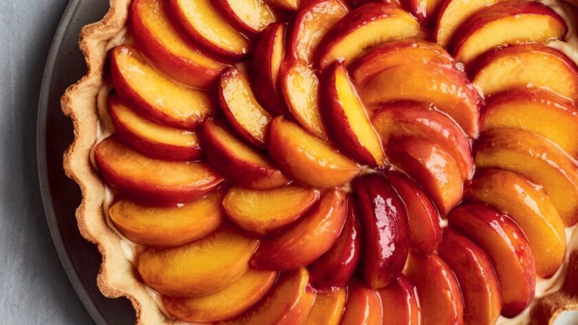 Mary Berry Glazed French Peach Tart