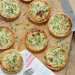 Mary Berry Goats Cheese and Shallot Tart With Walnut Pastry