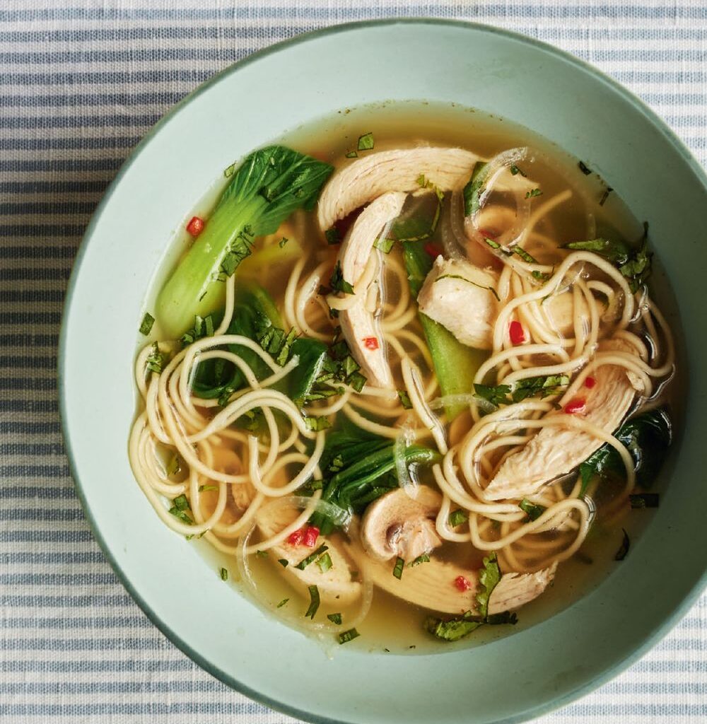 Mary Berry Thai Green Chicken Noodle Soup