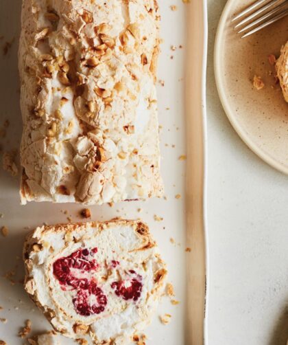 Mary Berry Hazelnut Meringue Roulade