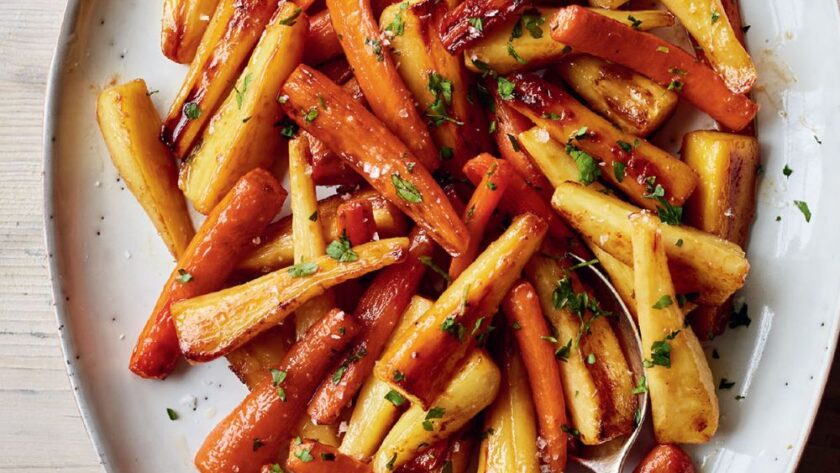 Mary Berry Honey Roasted Carrots and Parsnips