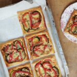 Mary Berry Onion, Courgette and Blue Cheese Puff Tarts