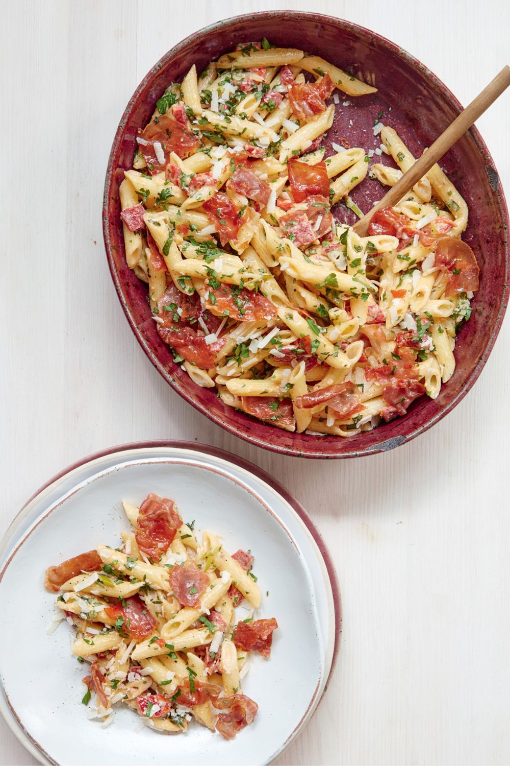 Mary Berry Romano Pepper and Herb Penne