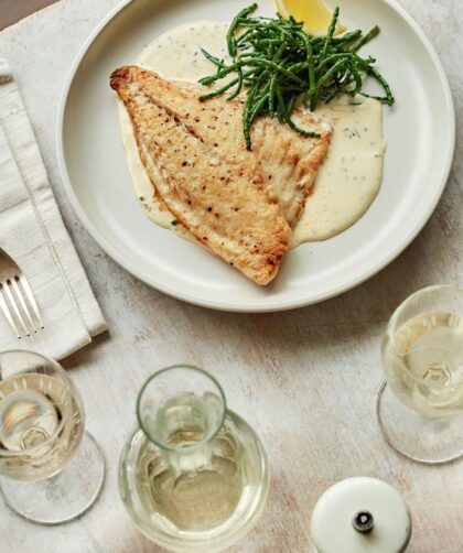 Mary Berry Sea Bream and Chive Cream Sauce