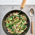 Mary Berry Spinach, Cabbage and Mushroom Stir-fry