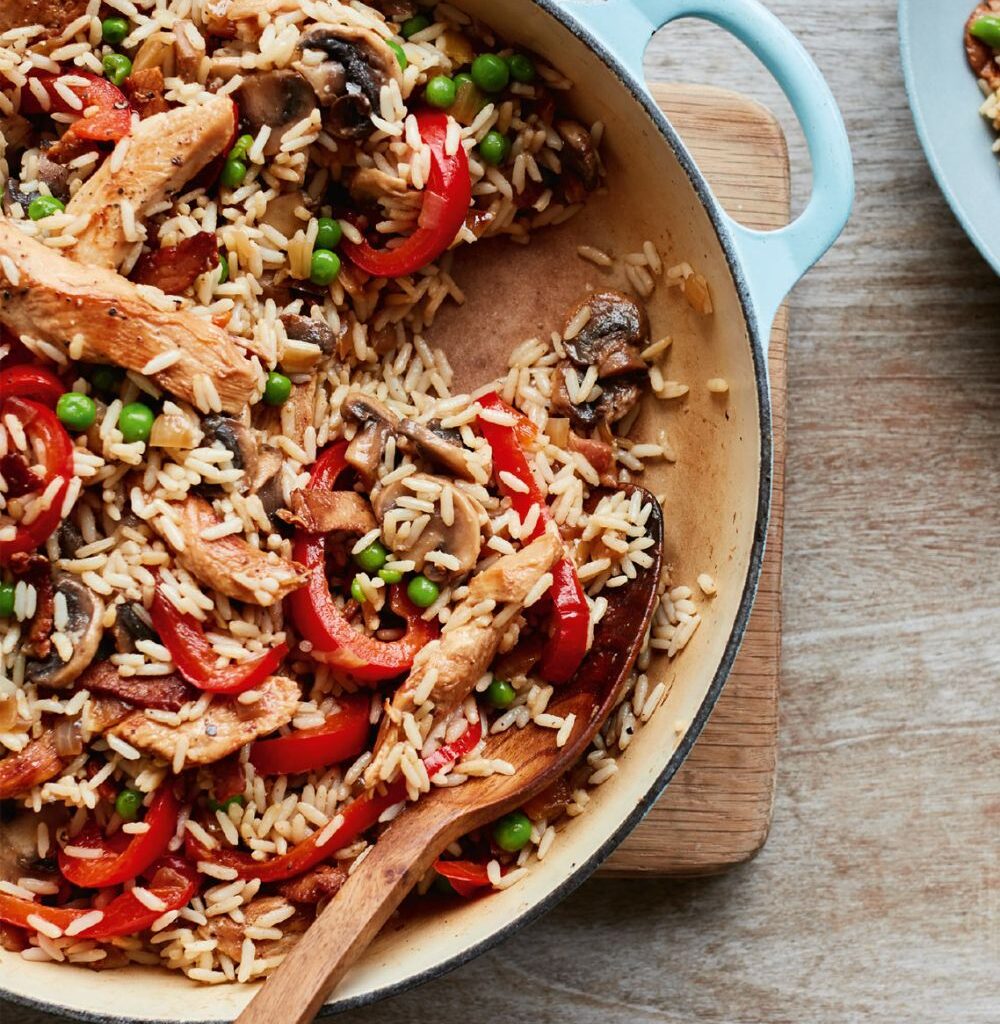 Mary Berry Stir Fried Chicken and Vegetable Rice