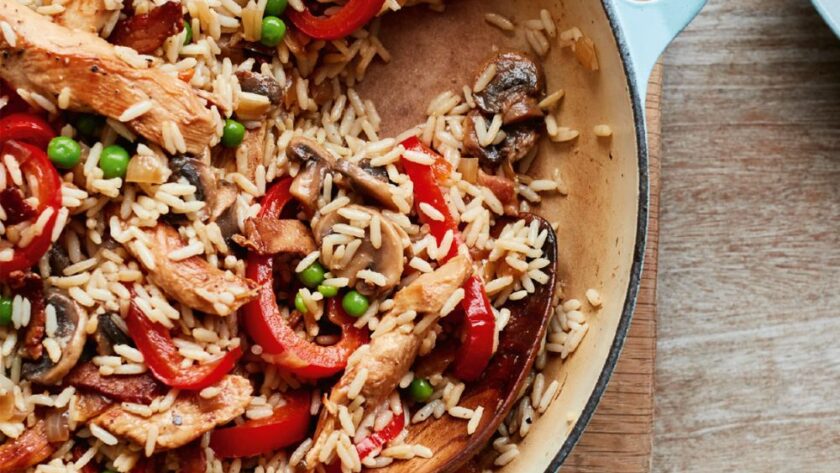 Mary Berry Stir Fried Chicken and Vegetable Rice