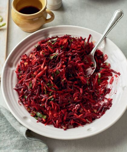 Mary Berry Carrot and Beetroot Slaw