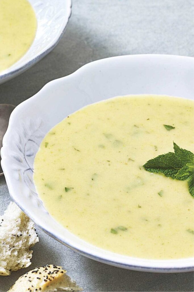 Mary Berry Chilled Curried Apple And Mint Soup