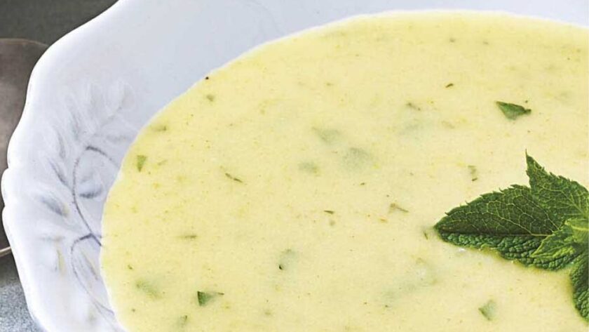 Mary Berry Chilled Curried Apple And Mint Soup