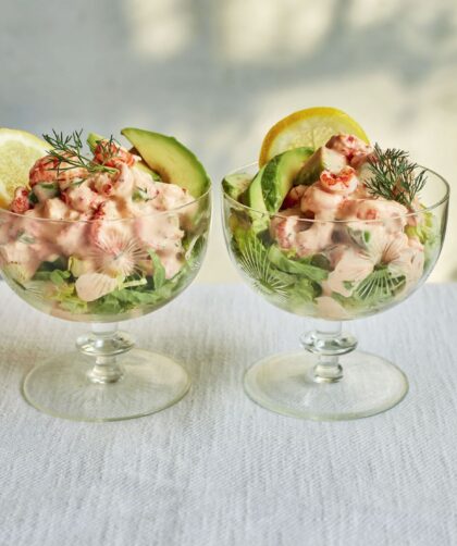 Mary Berry Crayfish and Avocado Cocktail