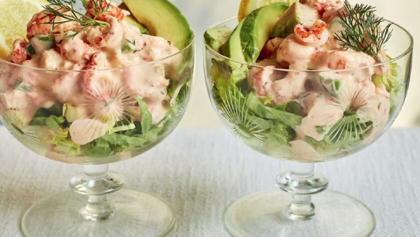 Mary Berry Crayfish and Avocado Cocktail