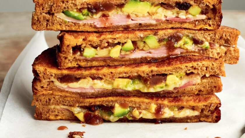 Mary Berry Eggy Bread Avocado and Ham Sandwich