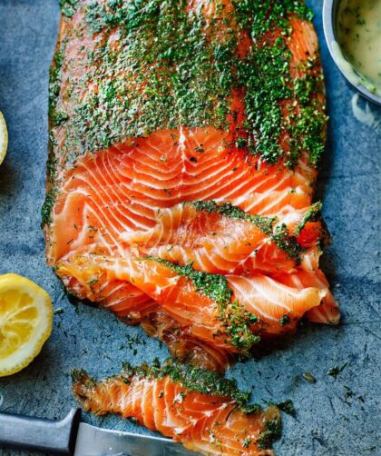 Mary Berry Gravadlax With Mustard and Dill Sauce