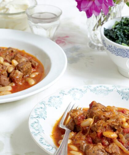 Mary Berry Harissa Spiced Lamb With Cannellini Beans