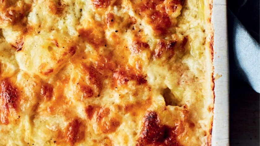 Mary Berry Leek and Potato Gratin