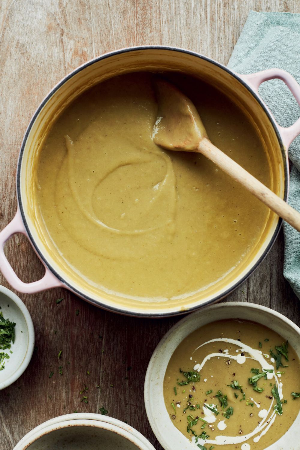 Mary Berry Mushroom and Leek Soup