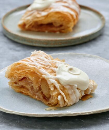 Mary Berry Pear & Apple Strudel