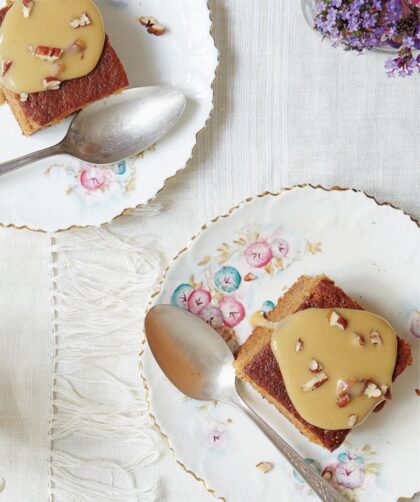 Mary Berry Pecan and Ginger Syrup Pudding Recipe