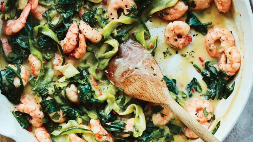 Mary Berry Prawn Stir-fry With Ginger, Coconut and Chilli