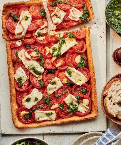 Mary Berry Provence Tomato and Garlic Pistou Tart