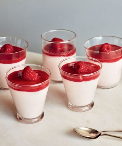 Mary Berry Raspberry Parfait