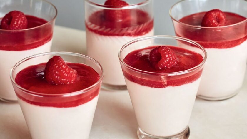 Mary Berry Raspberry Parfait