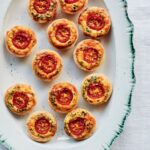 Mary Berry Red Pepper, Cheese, and Chive Canapé Tarts Recipe