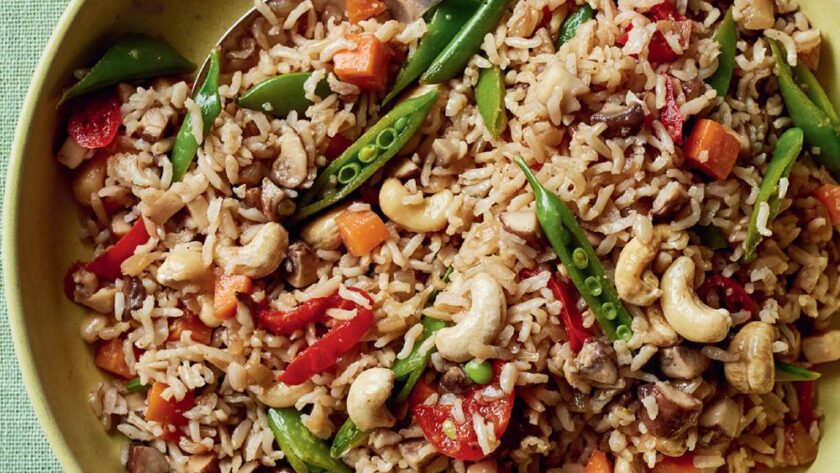 Mary Berry Super Quick Brown Rice Veg Stir-fry