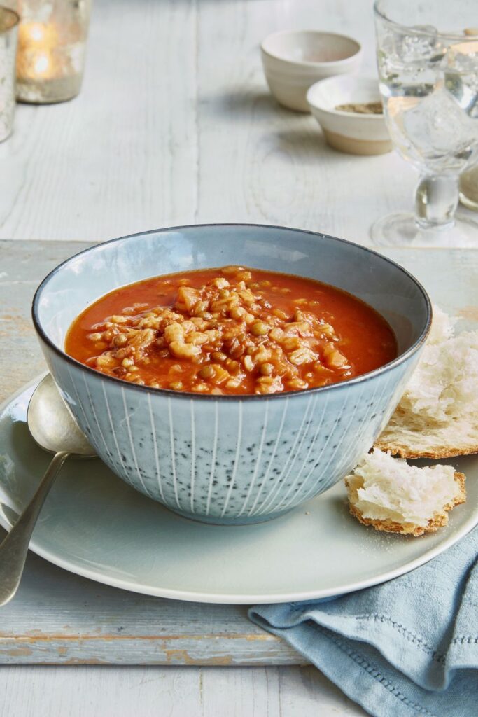 Mary Berry Puy Lentil and Pearl Barley Soup Recipe