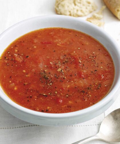 Mary Berry Roasted Tomato and Garlic Soup Recipe