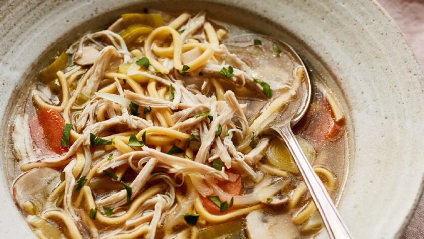 Mary Berry Warming Chicken Noodle Soup Recipe