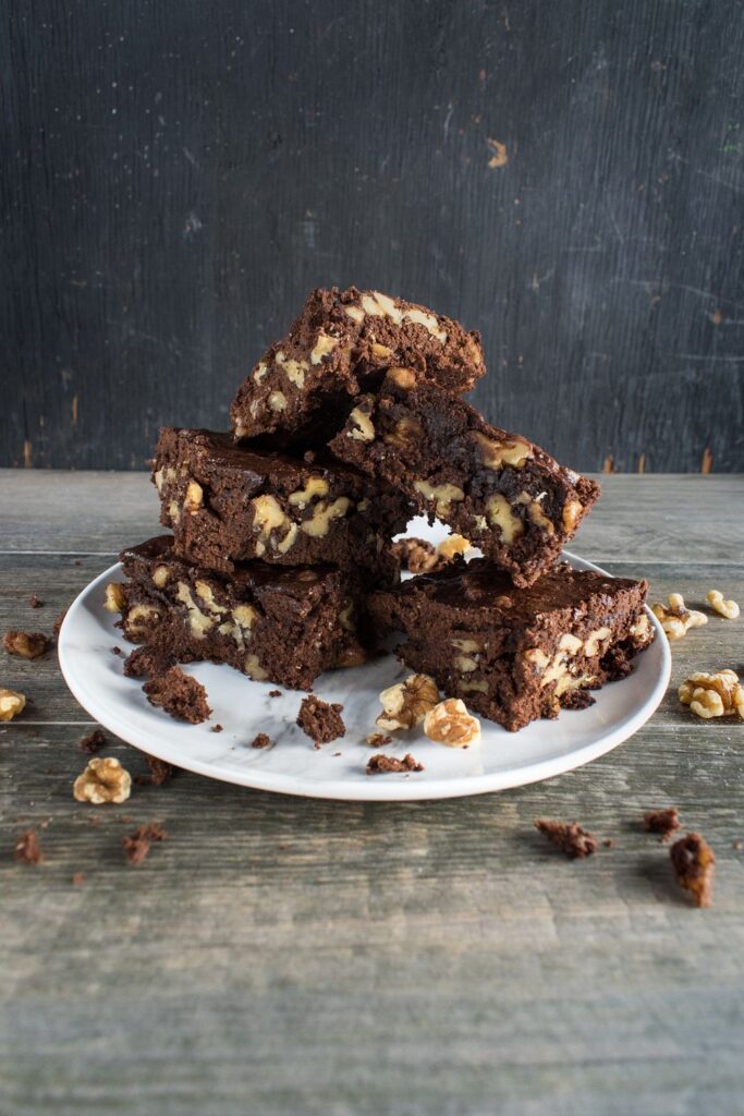 Mary Berry Walnut and Chocolate Brownies