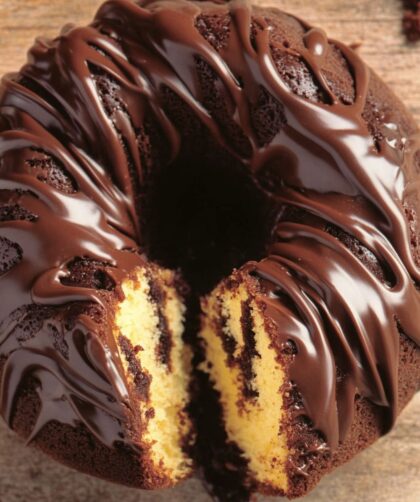 Marbled Chocolate Ring Cake