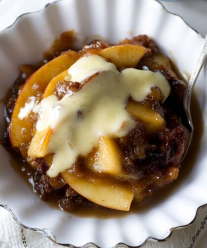 Mary Berry Apple and Mincemeat Pudding