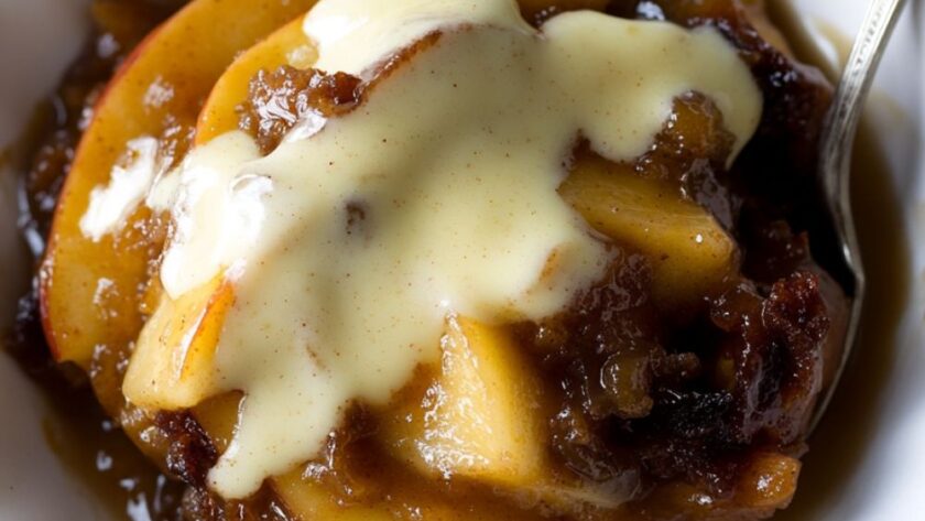 Mary Berry Apple and Mincemeat Pudding