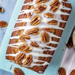 Banana Pecan Loaf With Honey Icing