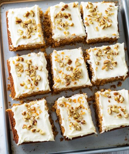 Mary Berry Carrot Cake Traybake