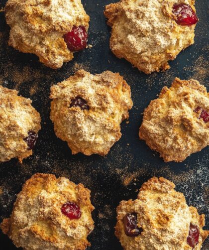 Mary Berry Cherry Rock Cakes