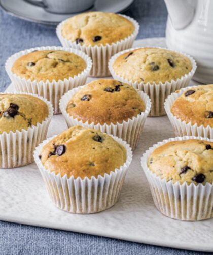 Mary Berry Chocolate Chip American Muffins