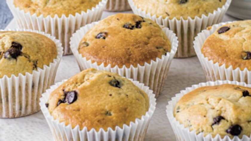 Mary Berry Chocolate Chip American Muffins