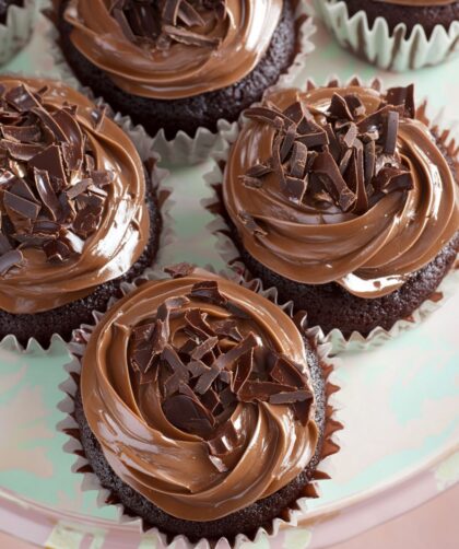 Mary Berry Chocolate Cupcakes With Ganache Icing