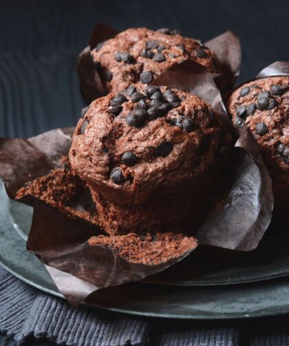 Mary Berry Double Chocolate Chip Muffins