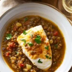 Mary Berry Haddock With Tomato And Puy Lentils