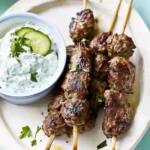 Mary Berry Lamb Kofta Kebabs With Tzatziki