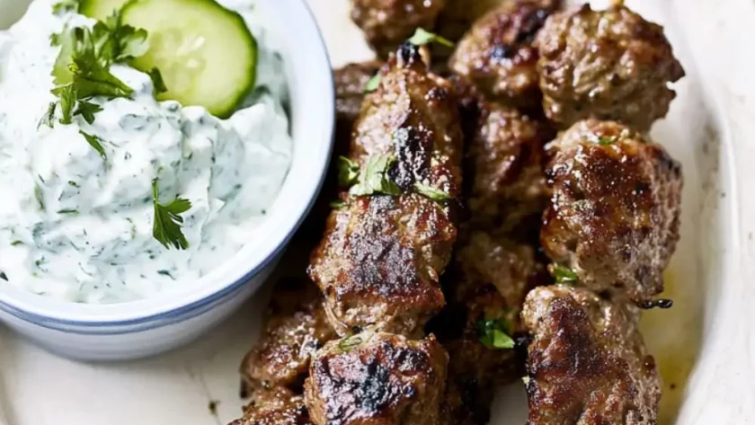 Mary Berry Lamb Kofta Kebabs With Tzatziki