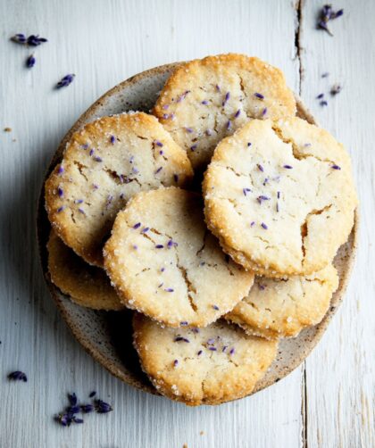 Mary Berry Lavender Shortbread Biscuits